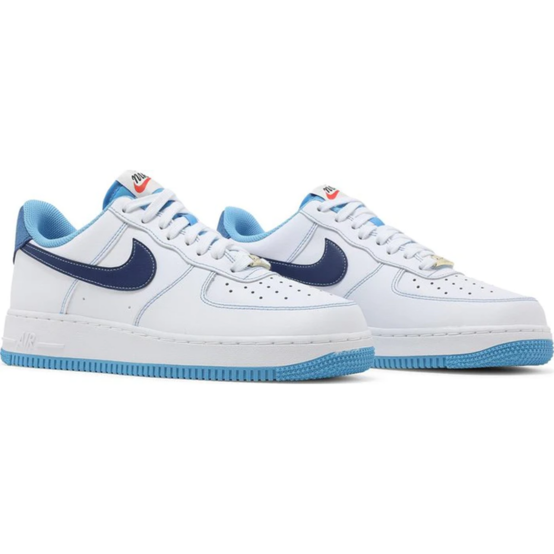 Nike Air Force 1 '07 'First Use - White University Blue'