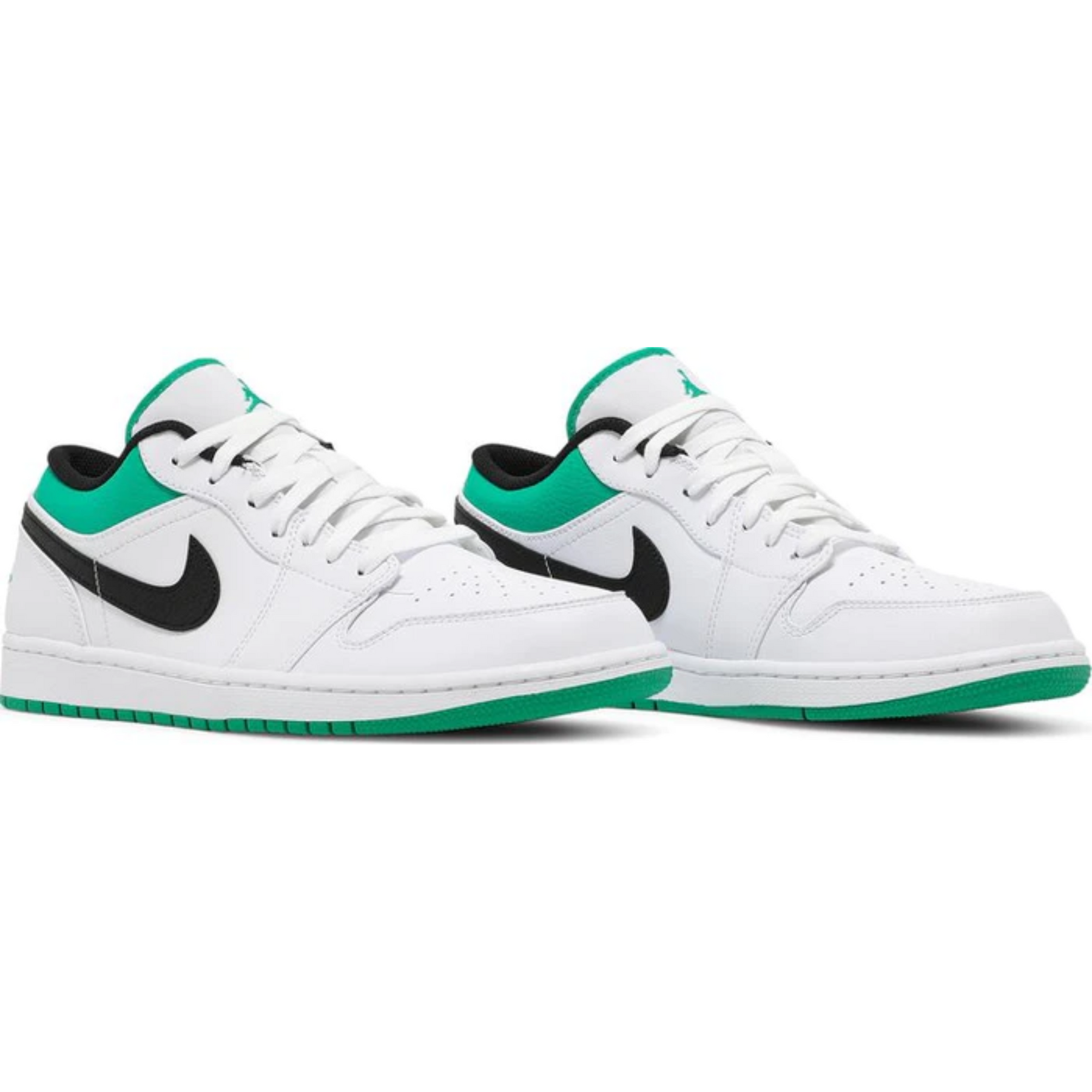 Nike Air Jordan 1 Low 'White Lucky Green'