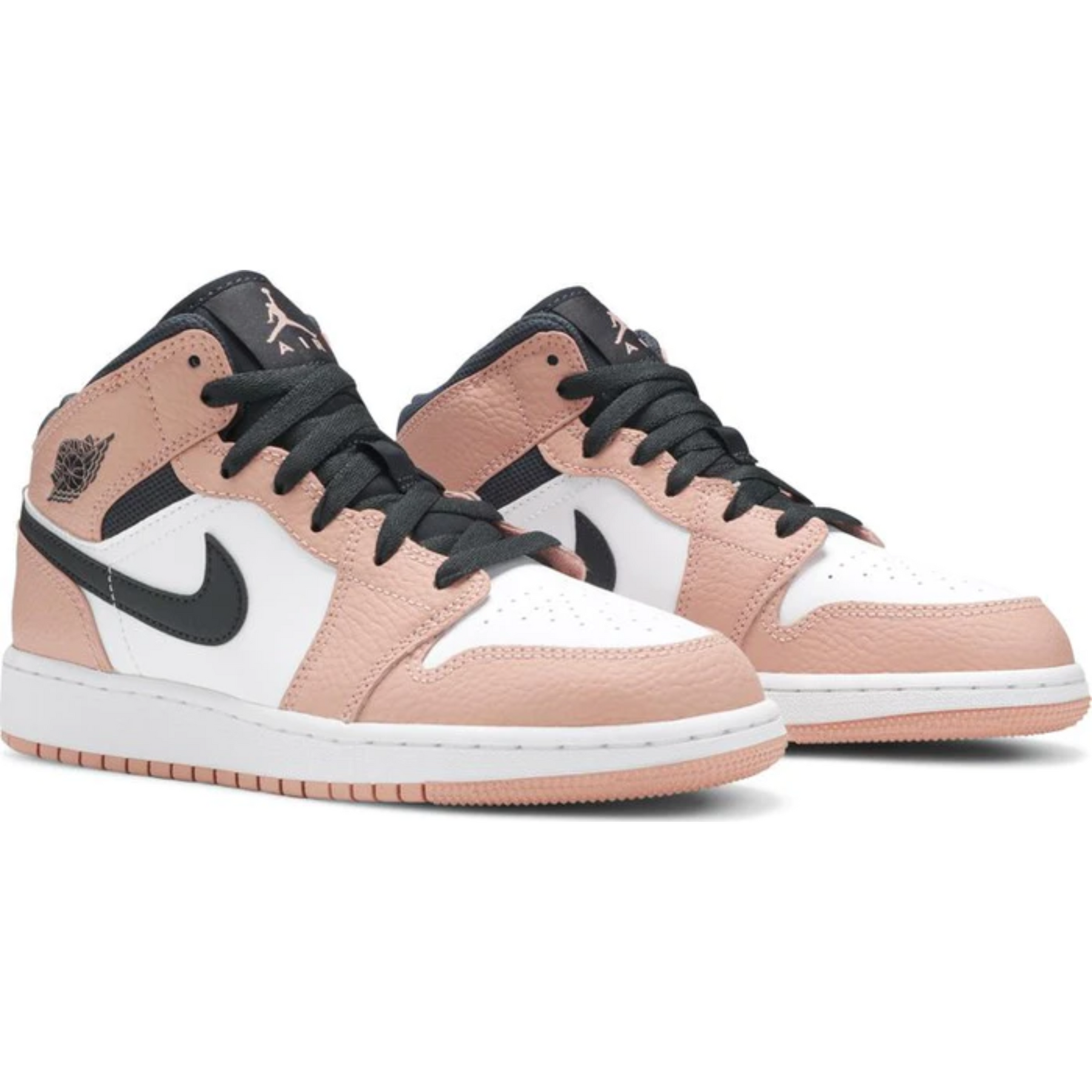 Nike Air Jordan 1 Mid GS 'Pink Quartz'