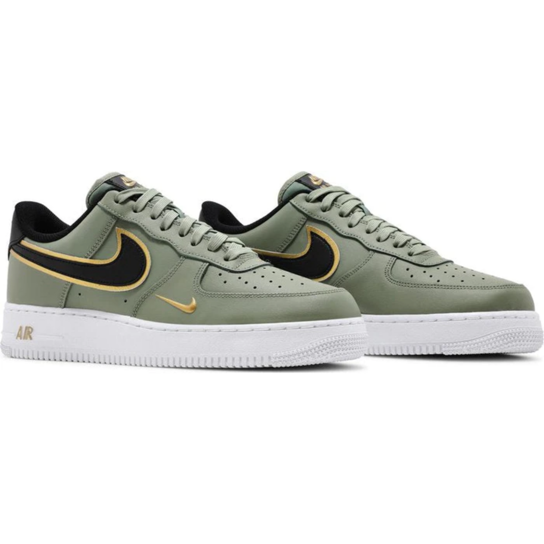 Nike Air Force 1 '07 LV8 'Metallic Swoosh Pack - Oil Green'