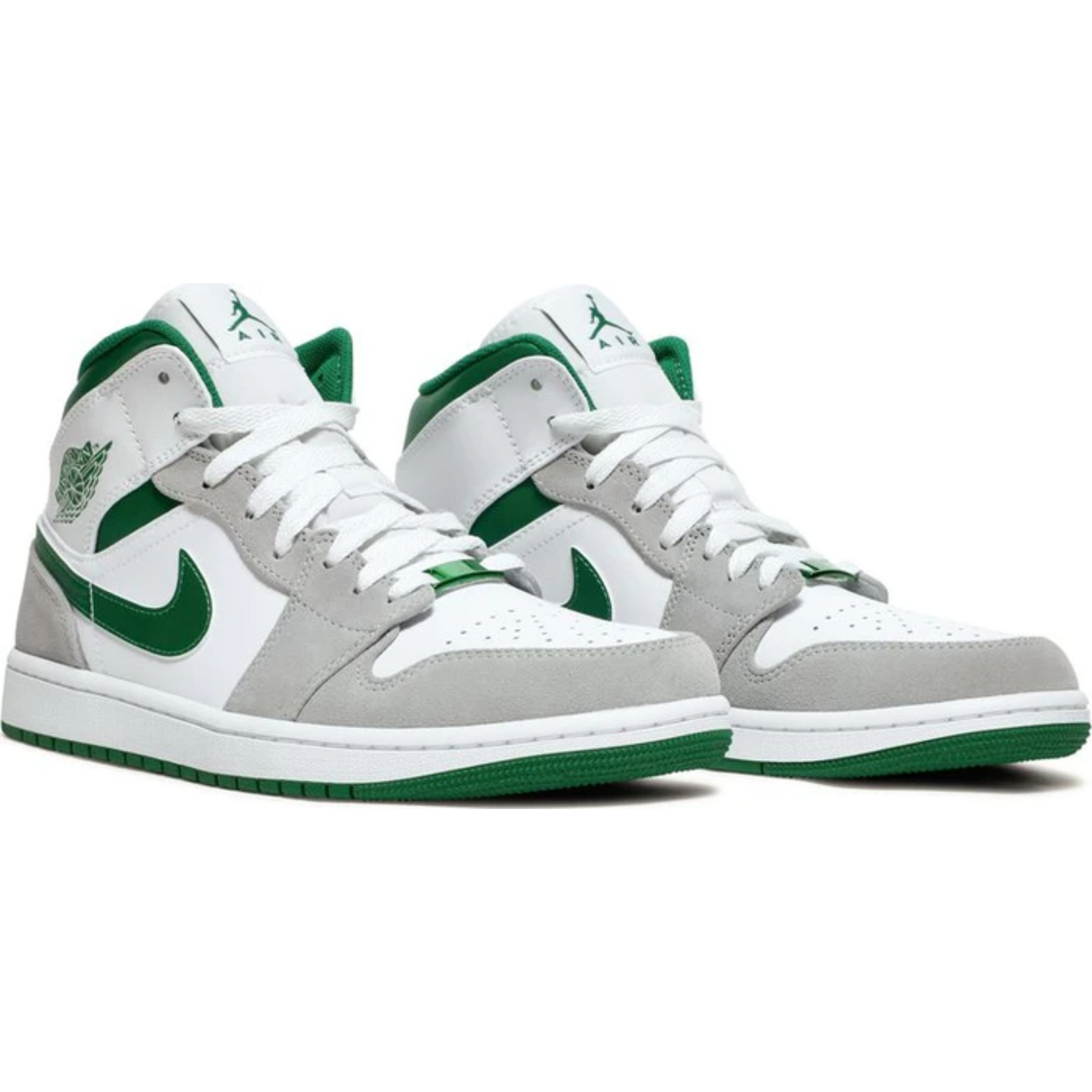 Nike Air Jordan 1 Mid SE 'Grey Pine Green'