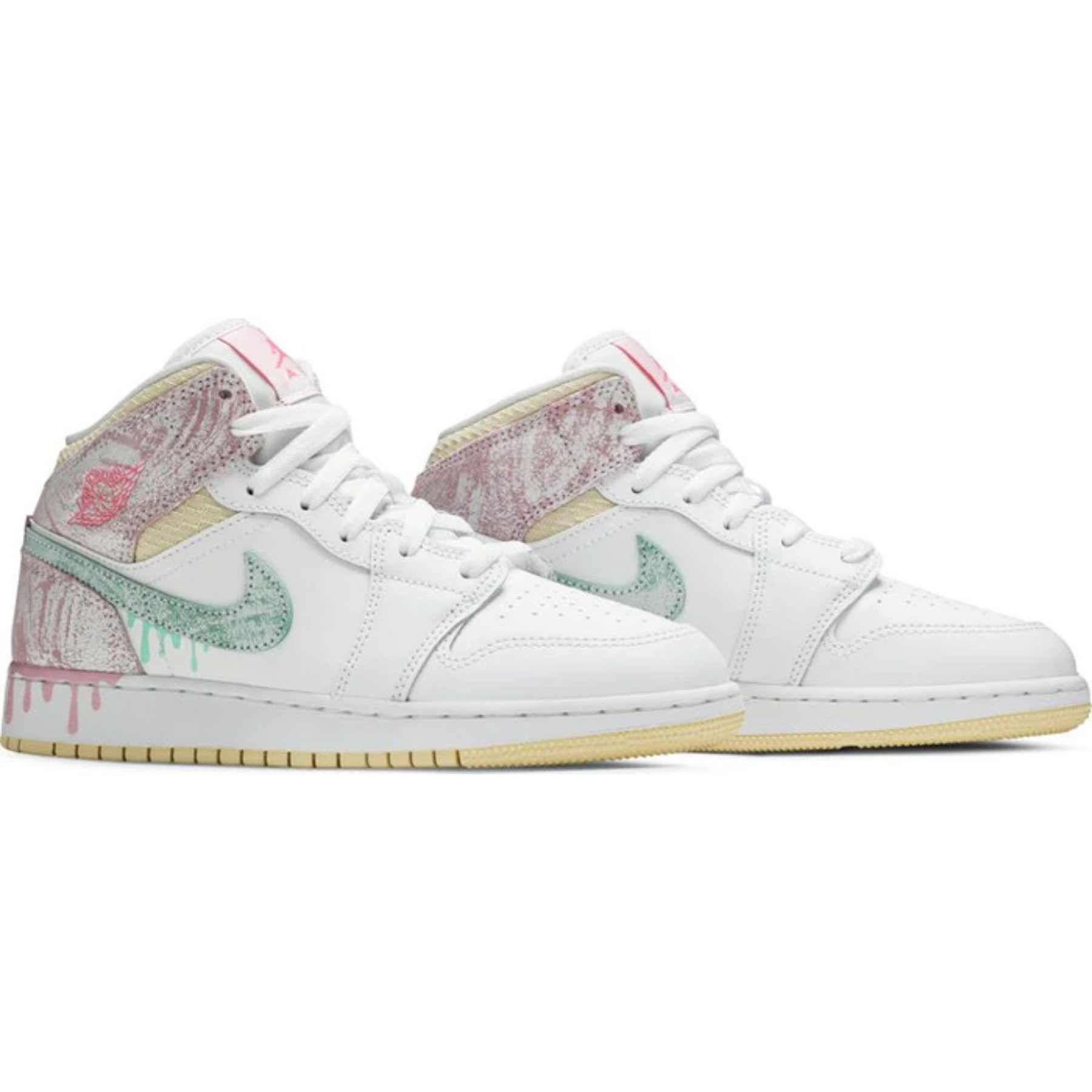 Nike Air Jordan 1 Mid SE GS 'Ice Cream'