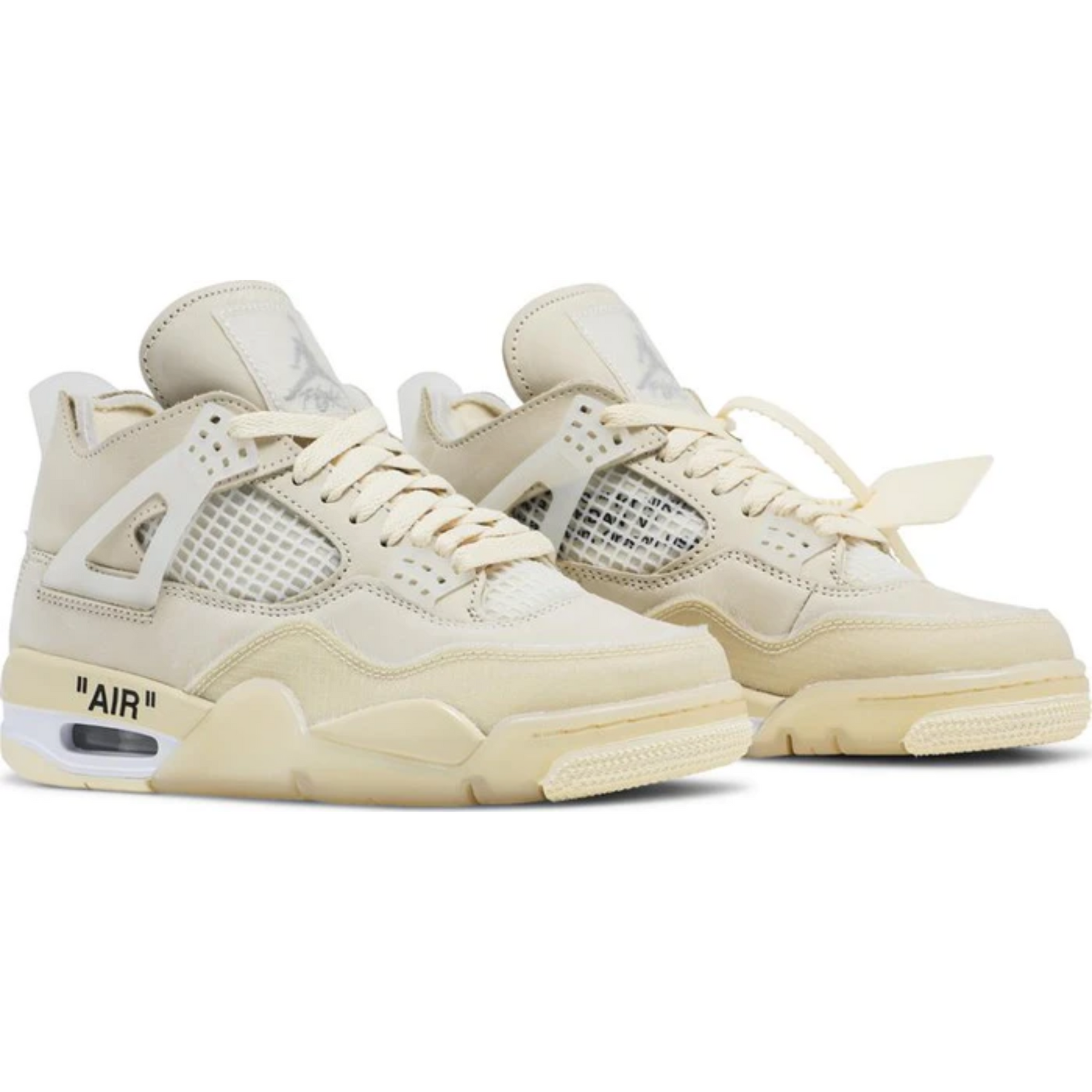 Off-White x Air Jordan 4 SP 'Sail'