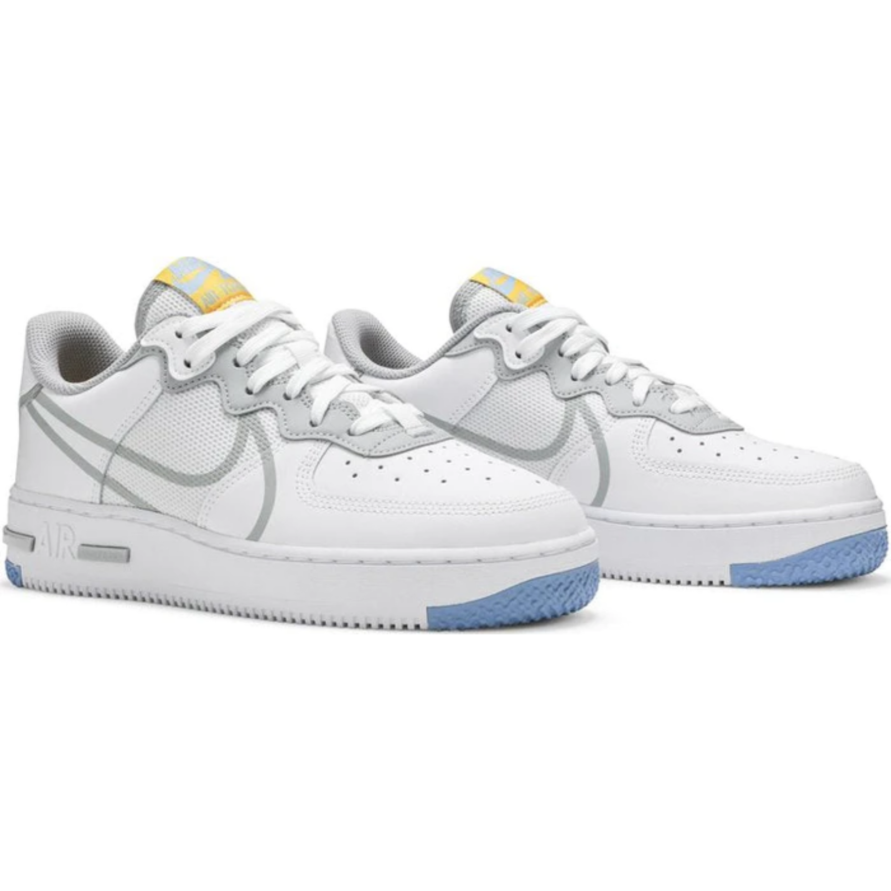 Nike Air Force 1 React 'Smoke Grey Gold'