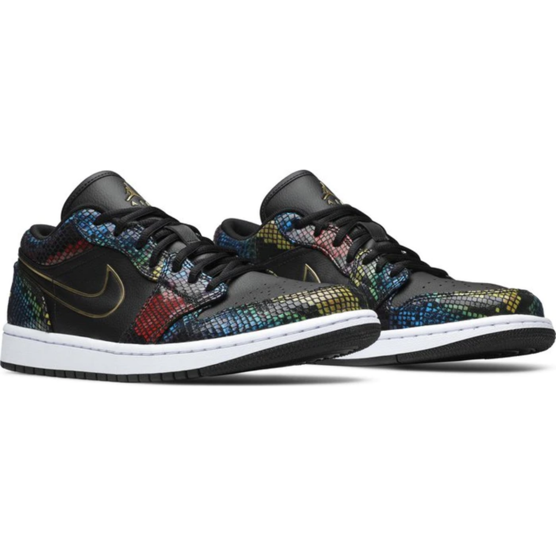 Nike Air Jordan 1 Low 'Multi Snakeskin'