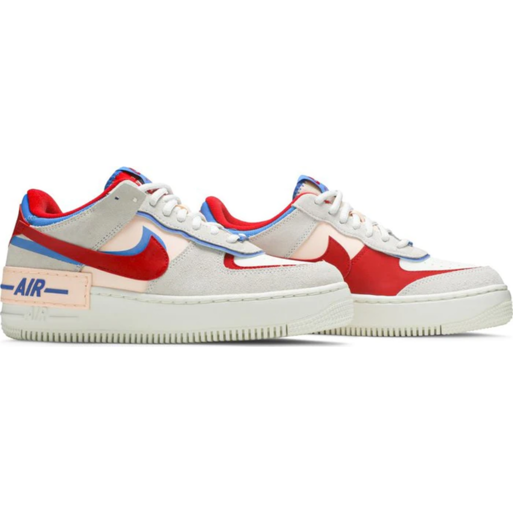 Nike Air Force 1 Shadow 'Sail Royal Red'