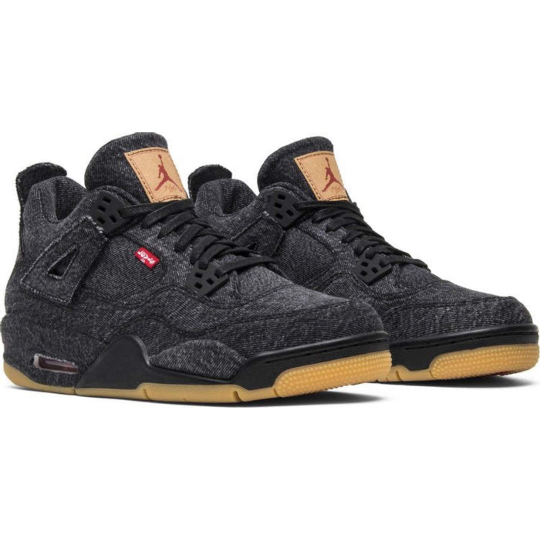 Levi's x Air Jordan 4 Retro 'Black Denim'