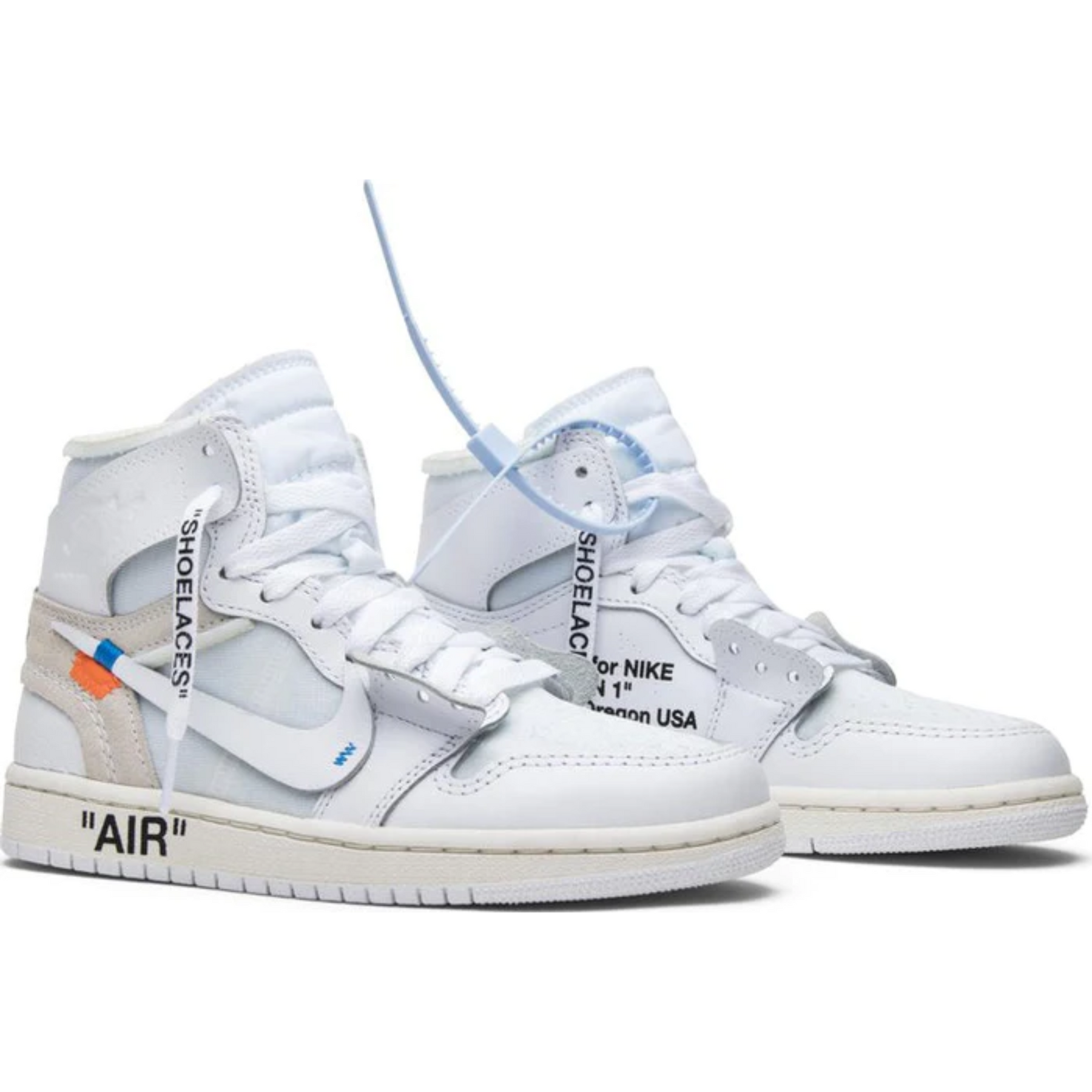 Off-White x Air Jordan 1 Retro High OG 'White' 2018