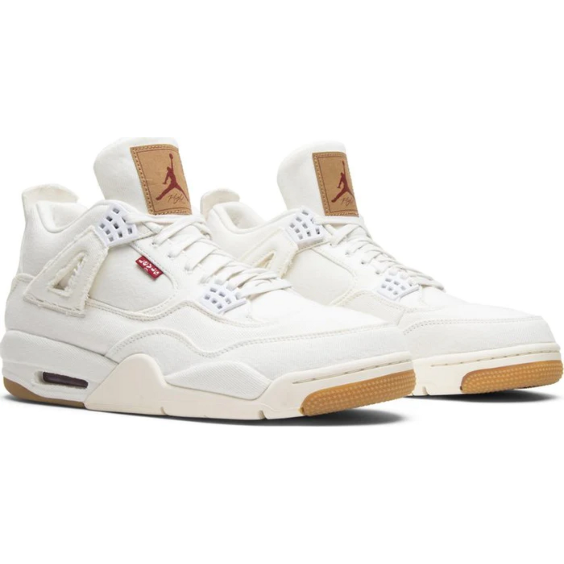 Levi's x Air Jordan 4 Retro 'White Denim'
