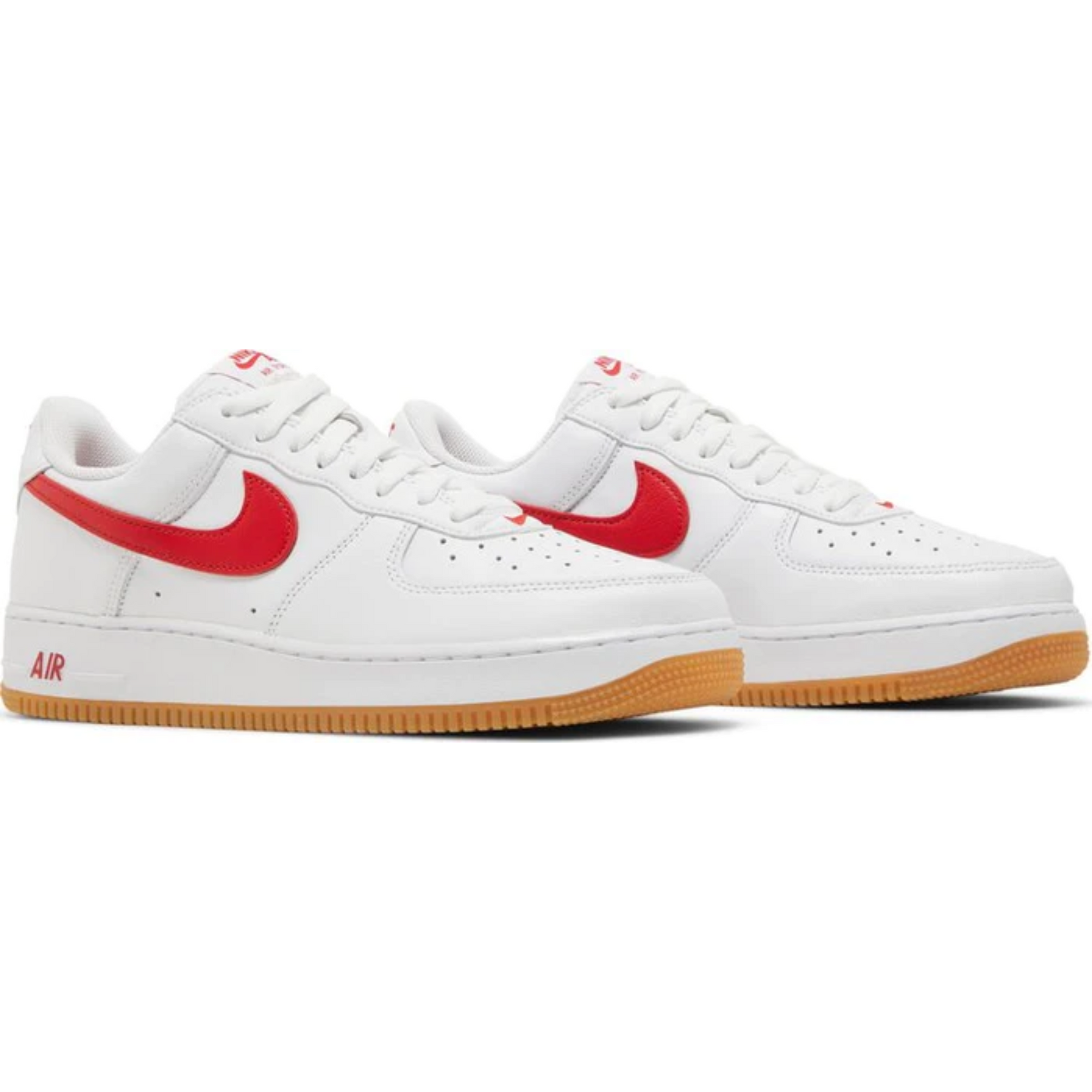 Nike Air Force 1 Low 'Color of the Month - White University Red'