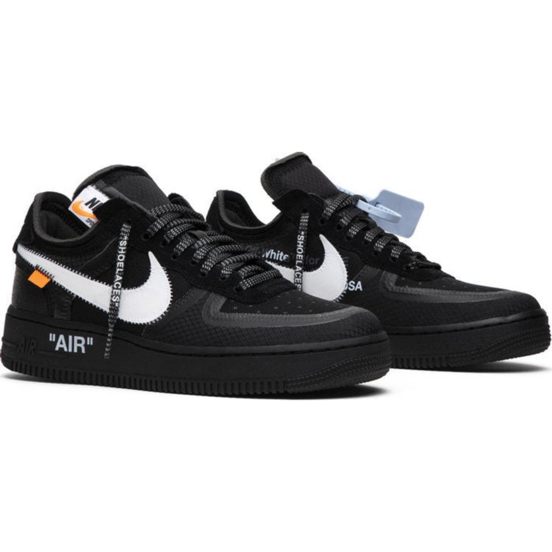 Off-White x Air Force 1 Low 'Black'