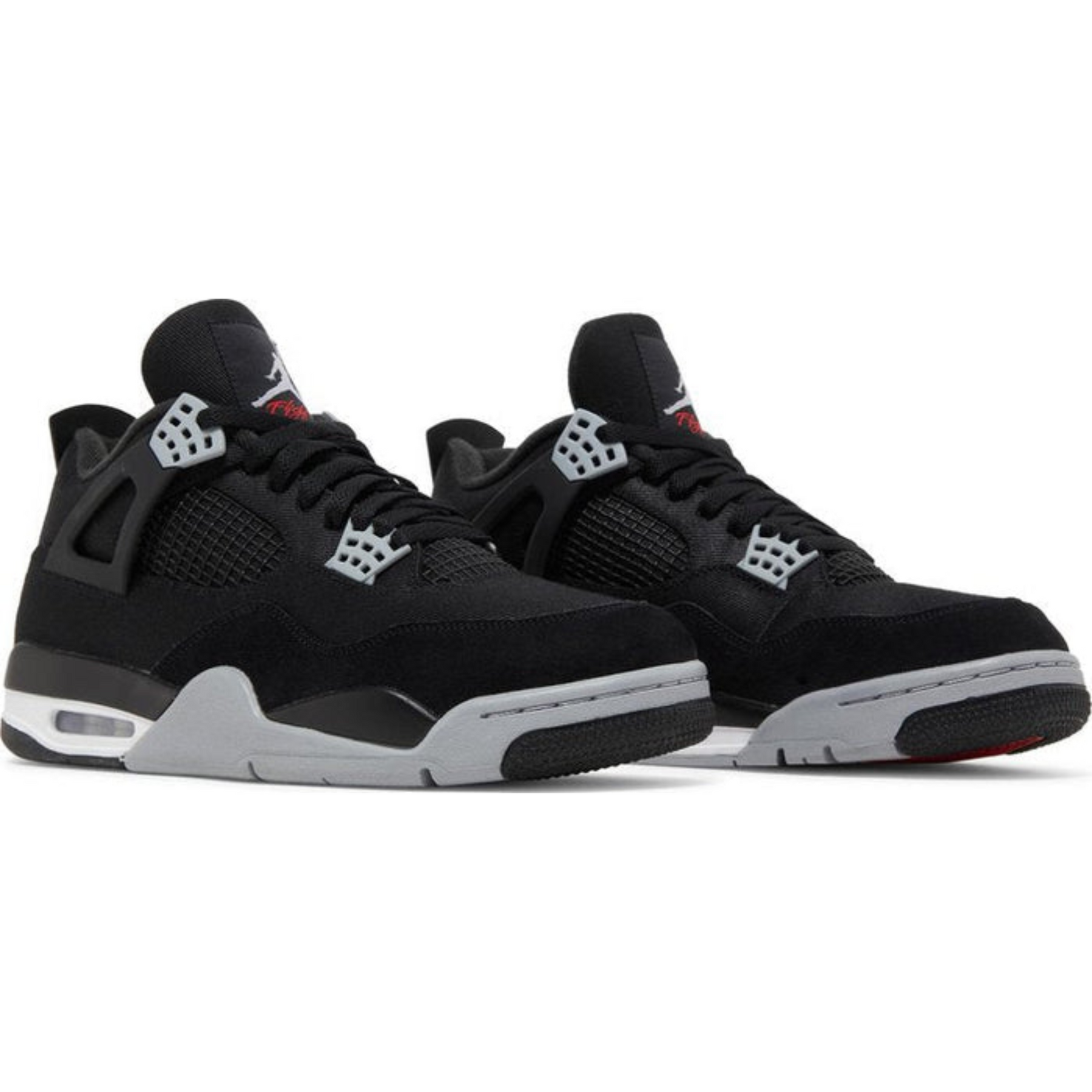 Nike Air Jordan 4 Retro 'Black Canvas'