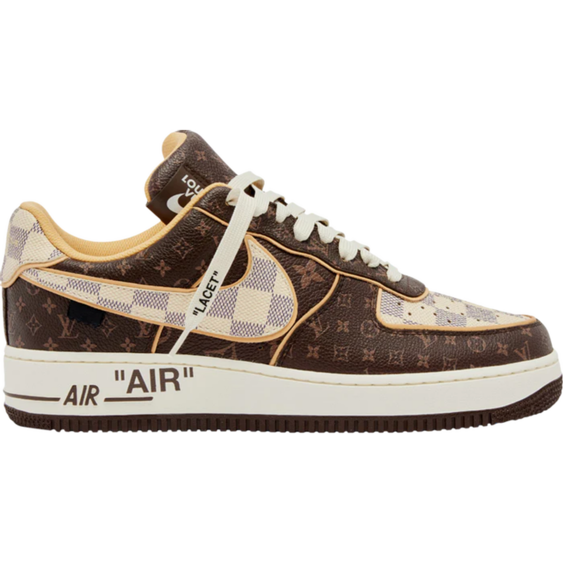 Louis Vuitton x Air Force 1 Low 'Monogram Damier' Pilot Case