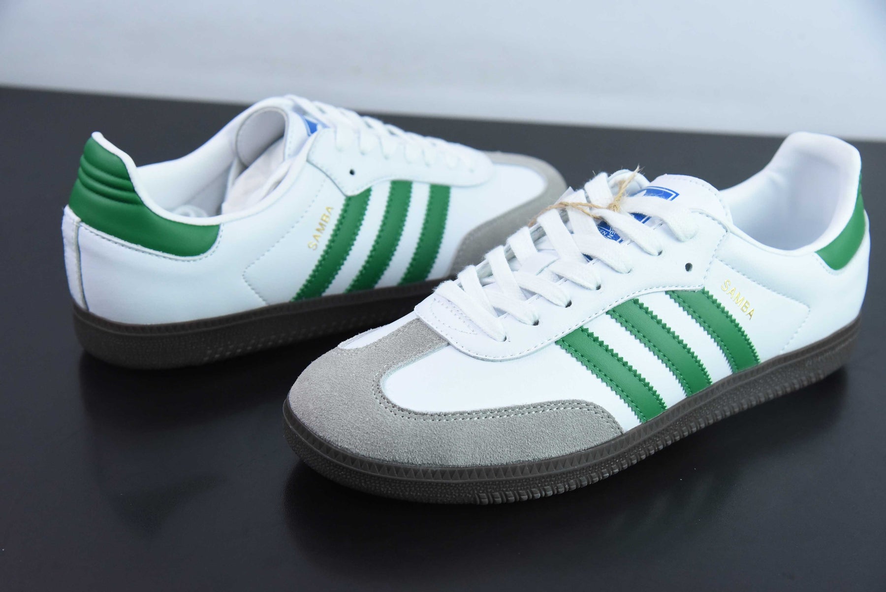 Adidas Samba OG 'White Green' (Pronta Entrega)