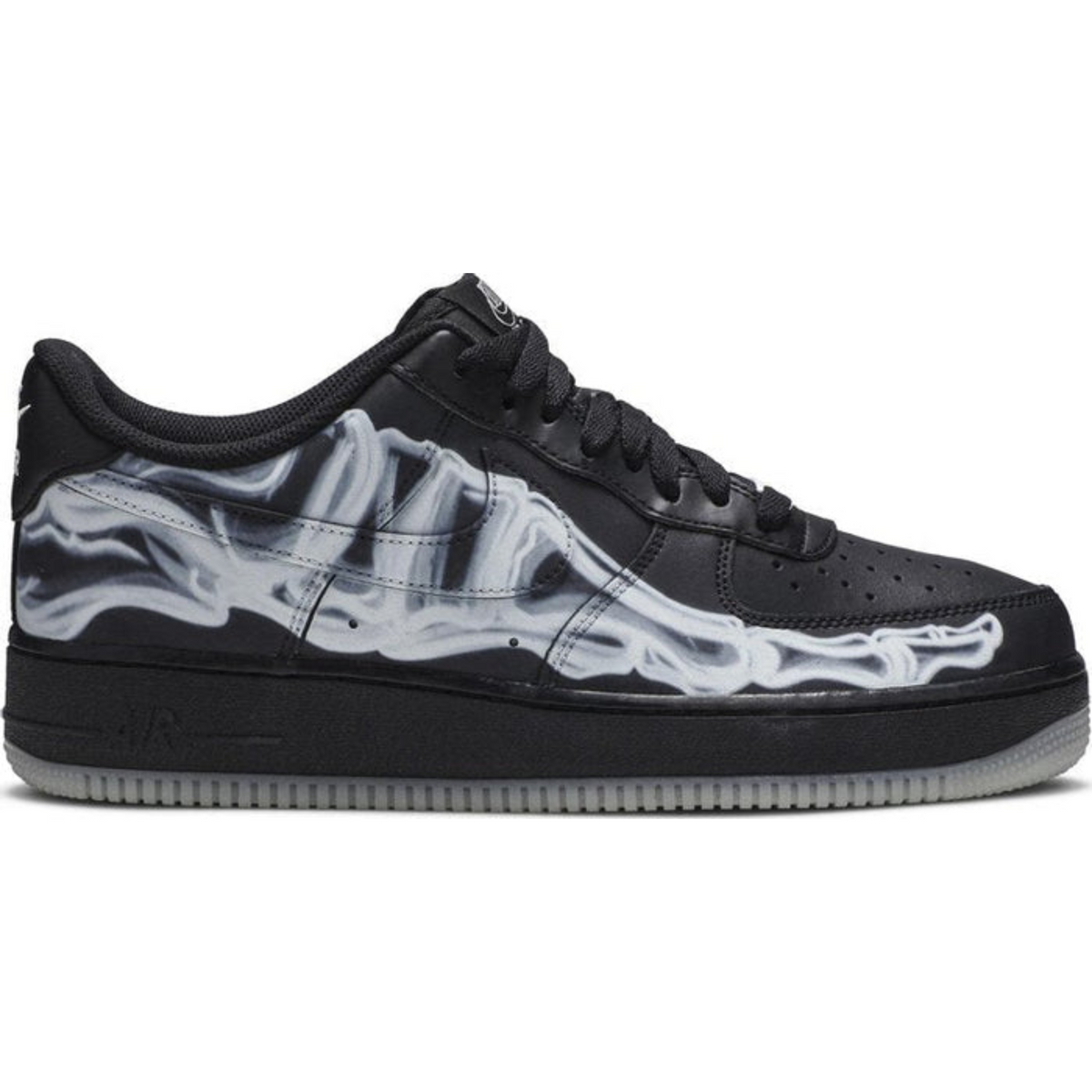 Nike Air Force 1 '07 QS 'Black Skeleton'