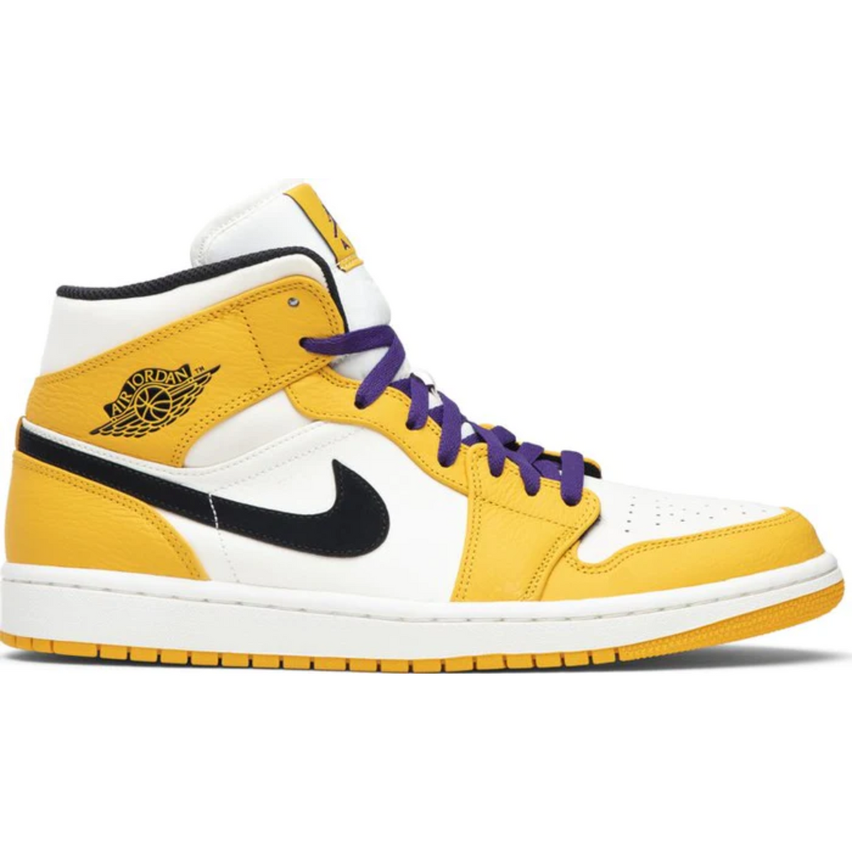 Nike Air Jordan 1 Mid 'Lakers'