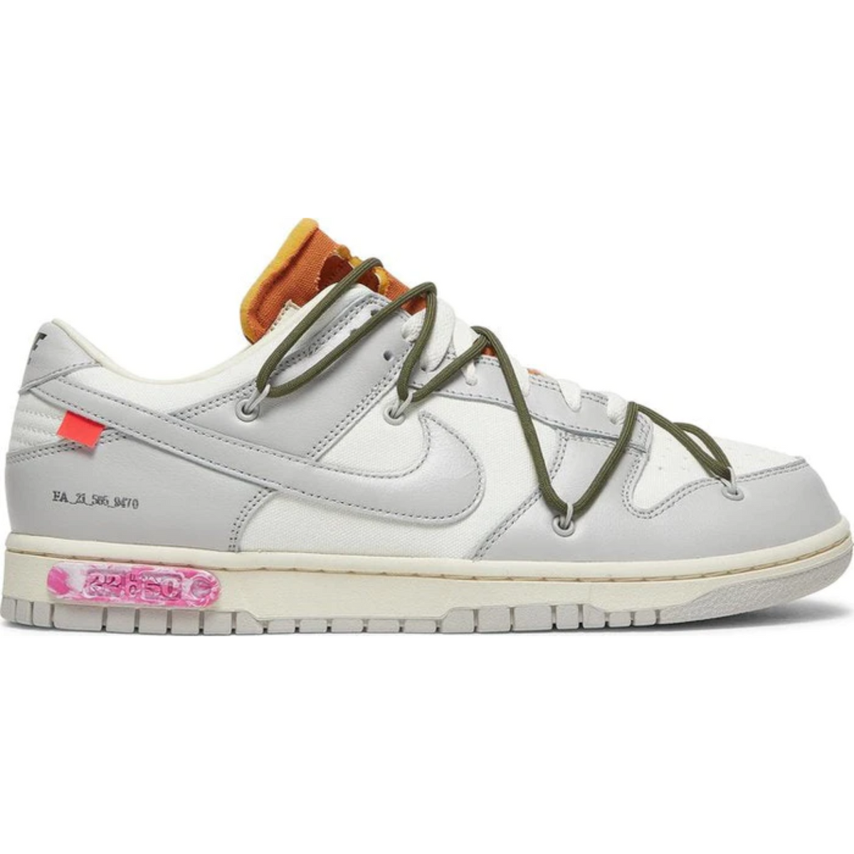 Off-White x Dunk Low 'Lot 22 of 50'