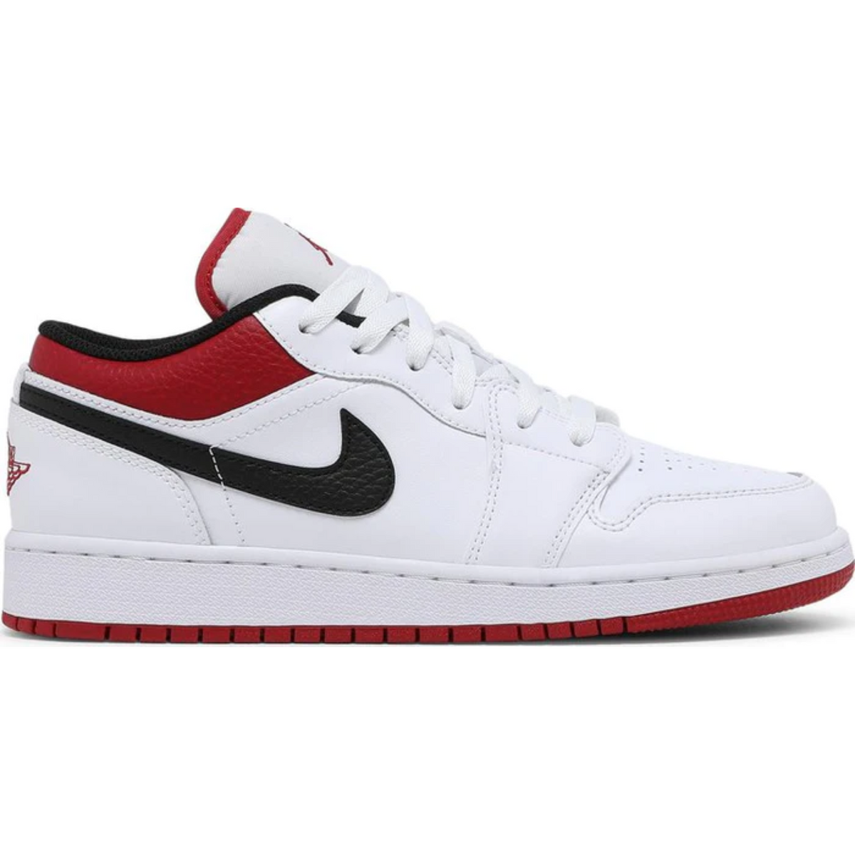 Nike Air Jordan 1 Low GS 'White Gym Red'