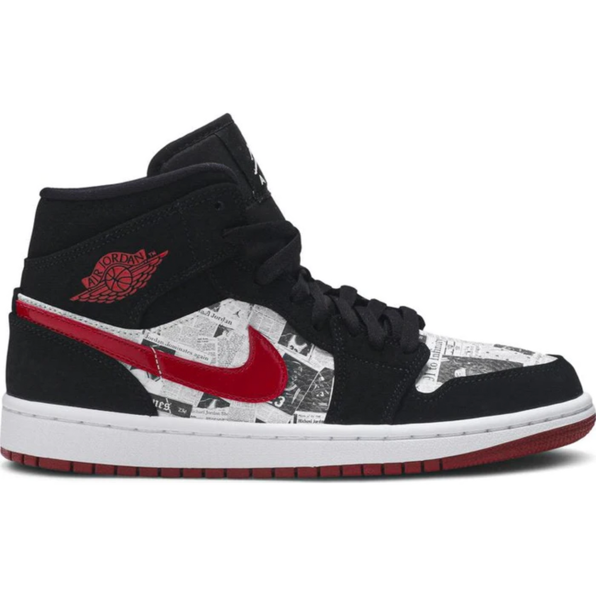 Nike Air Jordan 1 Mid SE 'Newspaper Air Times'