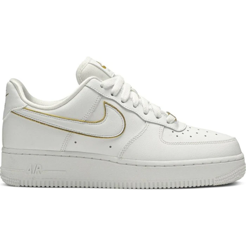 Nike air force 1 online gold metallic