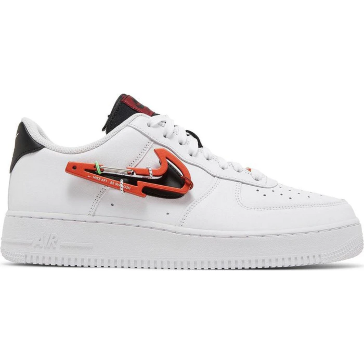 Nike Air Force 1 '07 Premium 'Carabiner - White Habanero Red'