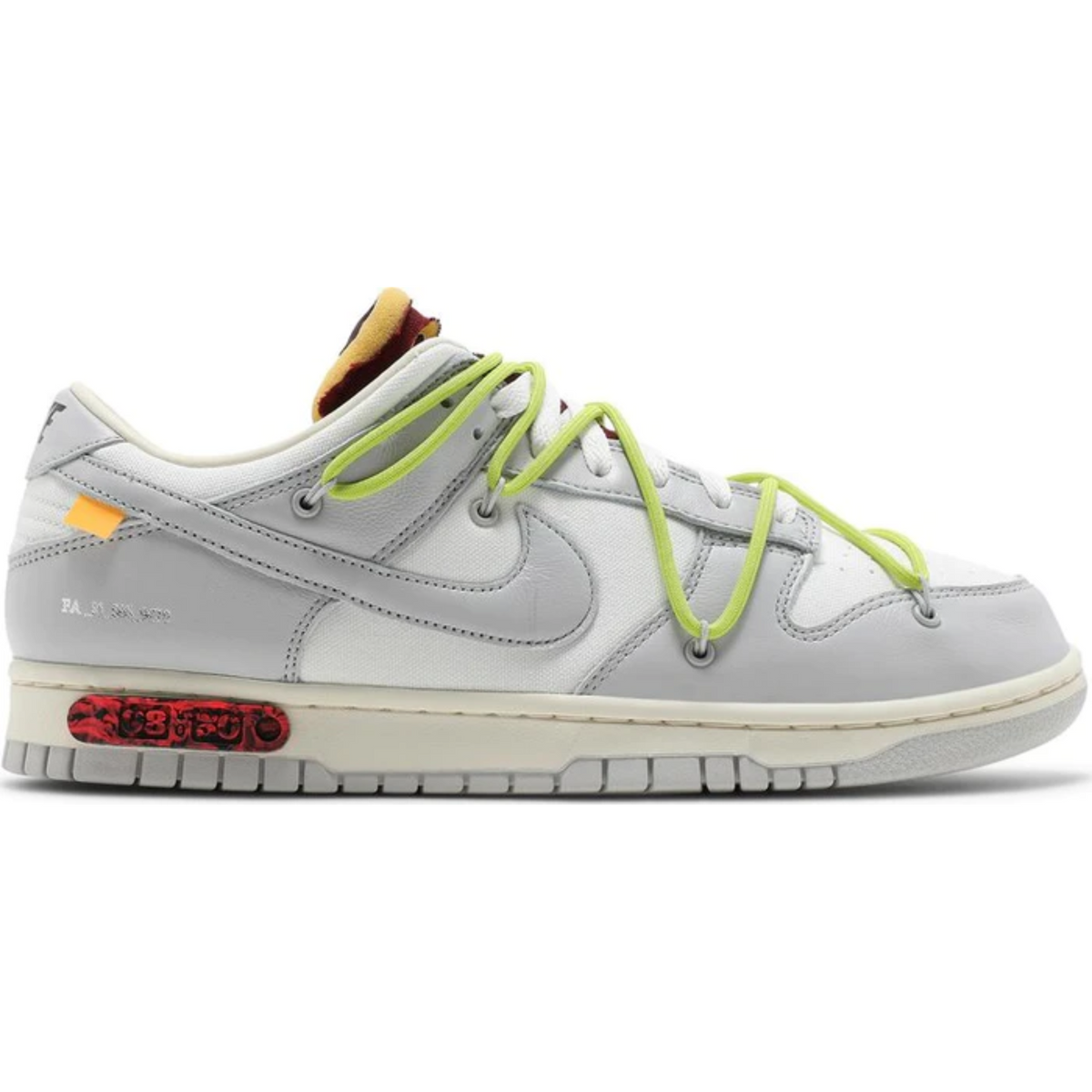 Off-White x Dunk Low 'Lot 08 of 50'