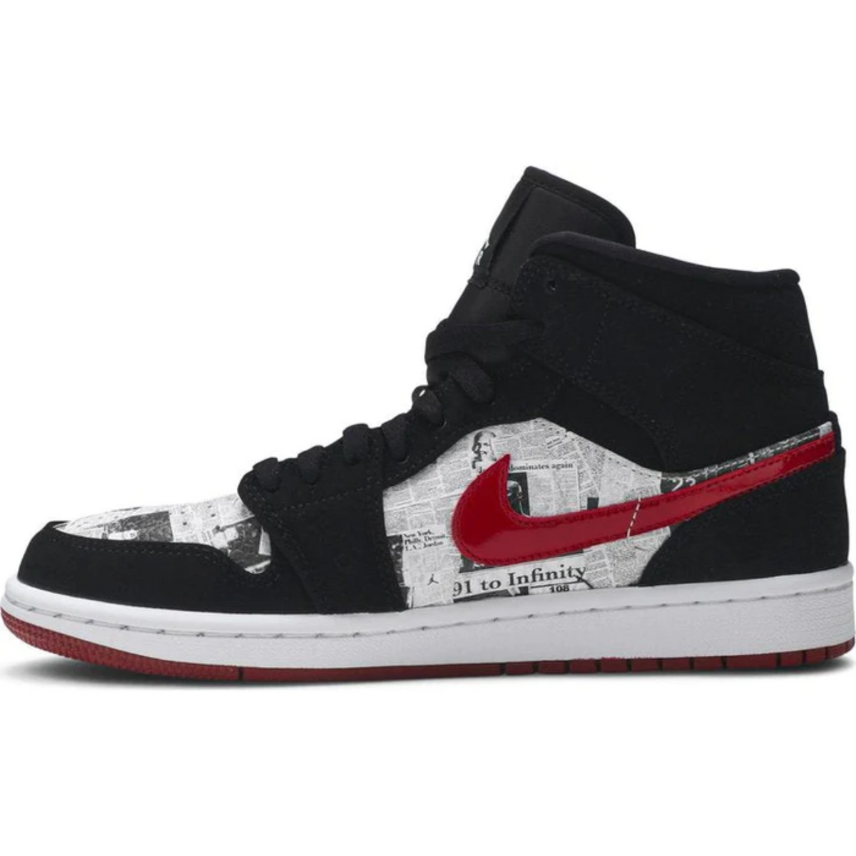 Nike Air Jordan 1 Mid SE 'Newspaper Air Times'