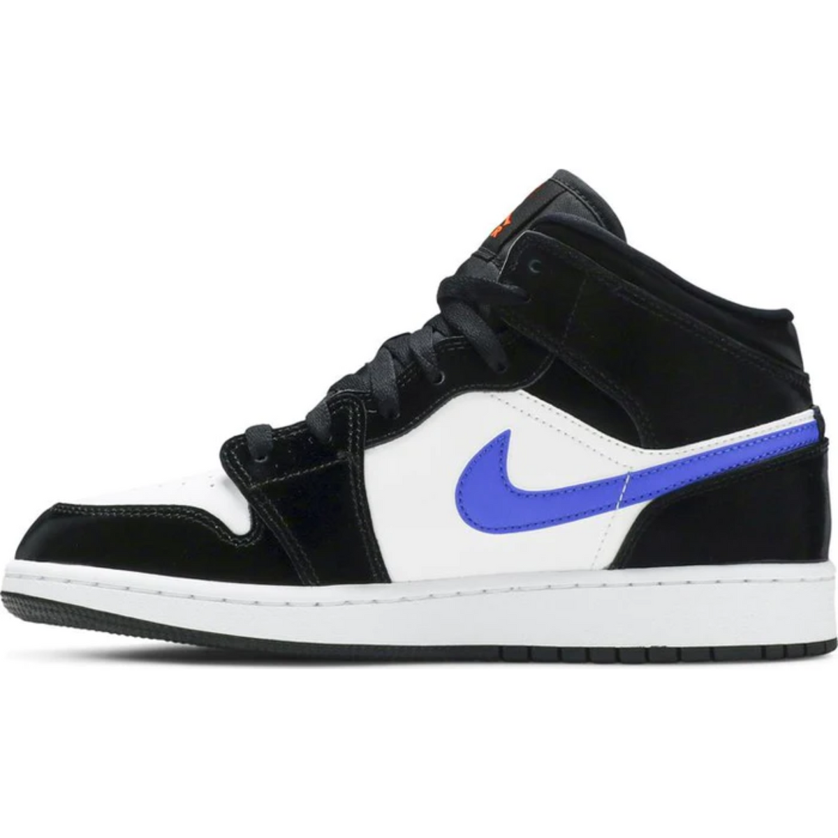 Nike Air Jordan 1 Mid GS 'Black Racer Blue'