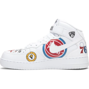 Supreme x NBA x Air Force 1 Mid 07 'White'