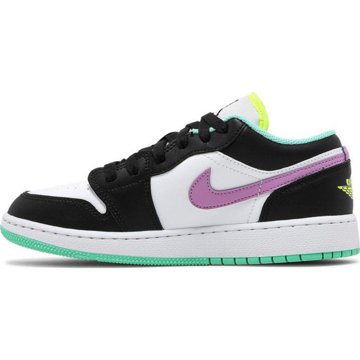 Nike Air Jordan 1 Low GS 'White Violet Shock'