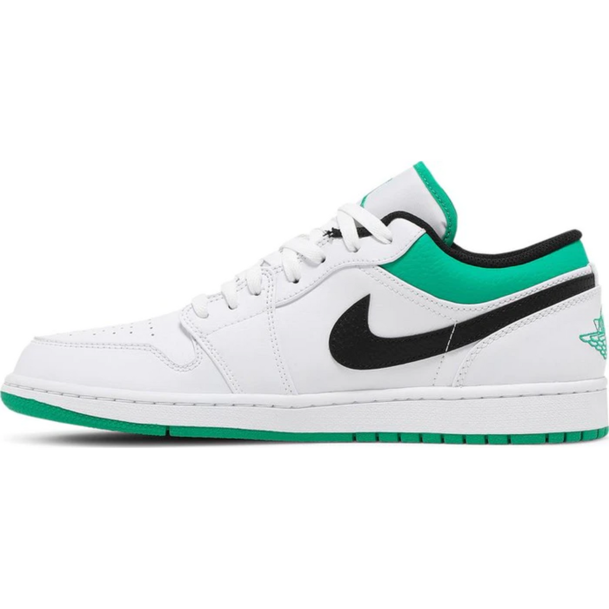 Nike Air Jordan 1 Low 'White Lucky Green'