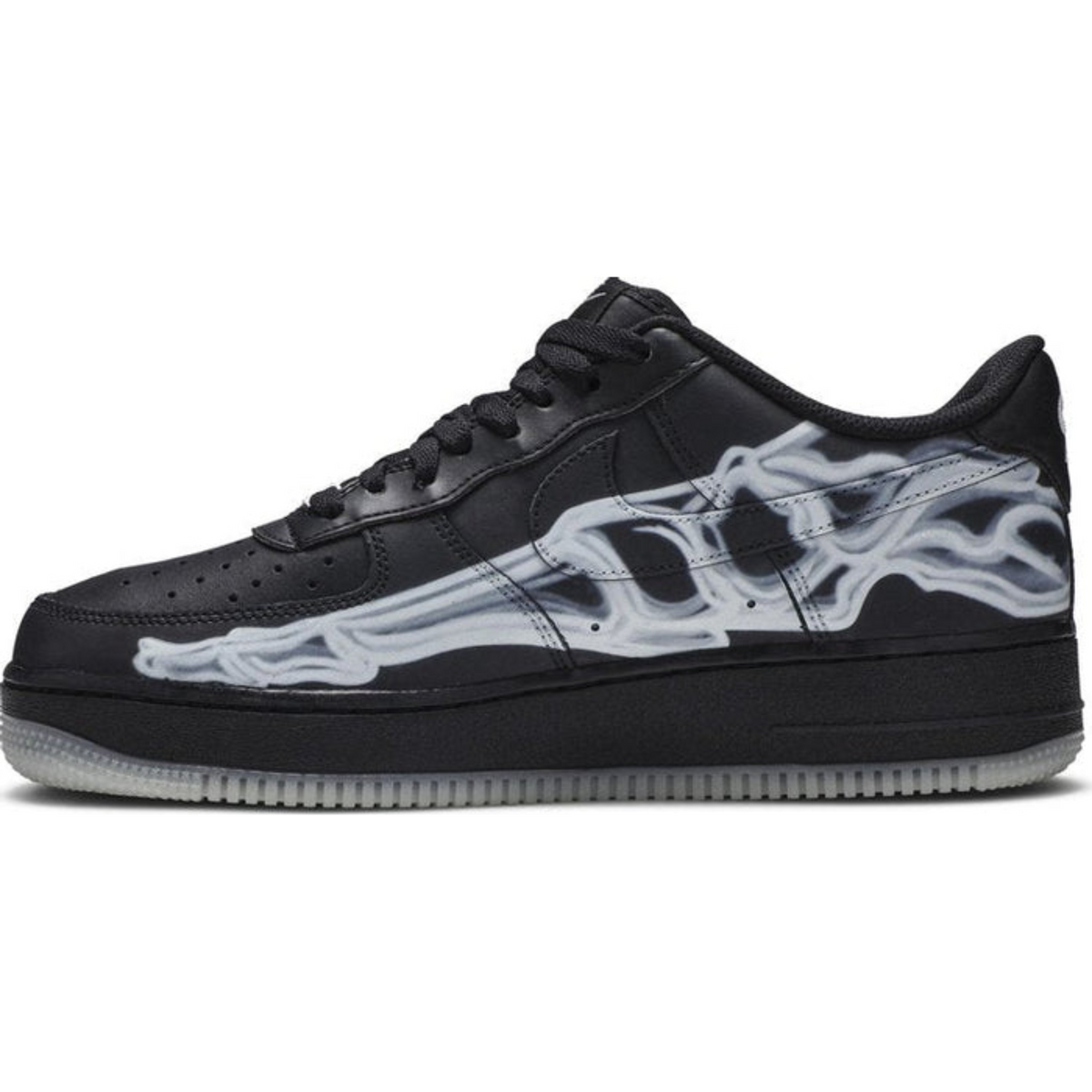 Nike Air Force 1 '07 QS 'Black Skeleton'